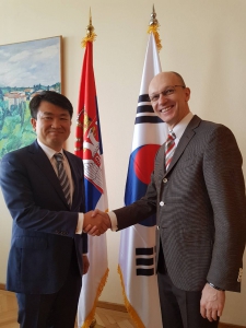 ministar Trivan i ambasador Republike Koreje Ju