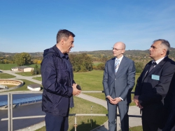 Trivan u poseti postrojenju za preciscavanje voda Cvetojevac u Kragujevcu