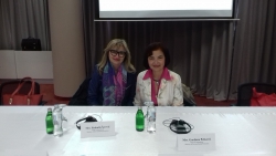 Članovi srpske delegacije u oblasti zaštite životne sredine na operativnom nivou: Mr Gordana Petković i Radmila Šerović