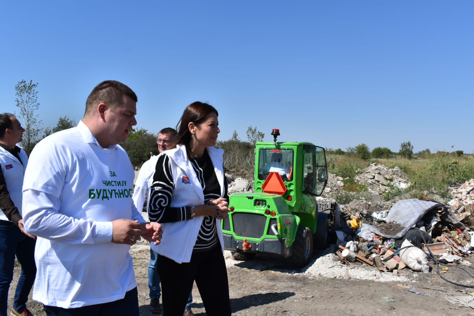 Vujović u Plandištu: Sprovodićemo akcije čišćenja divljih deponija, dok sve ne očistimo