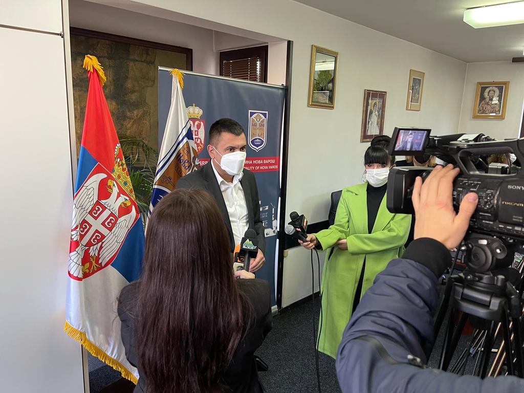 Министарки Ирени Вујовић додељена Плакета општине Нова Варош