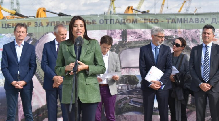 Вујовић у Убу, обележен почетак радова на изградњи регионалног центра за управљање отпадом, највећег еколошког пројекта у Србији