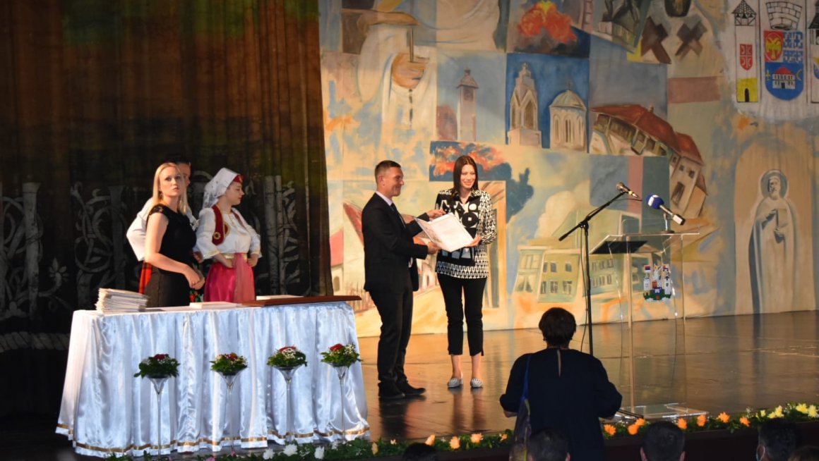 Министарка Ирена Вујовић почасна грађанка Пријепоља